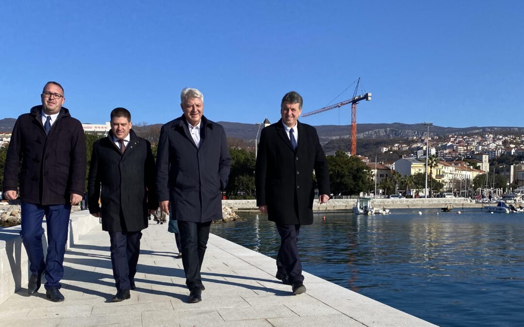 Primorsko-goranska županija: Otvorena dograđena luka Crikvenica – jedna od najvećih investicija u pomorsko dobro na području Županije