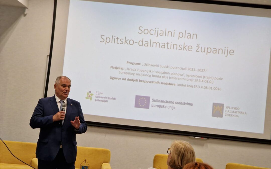 Splitsko-dalmatinska županija: Kreće izrada Socijalnog plana